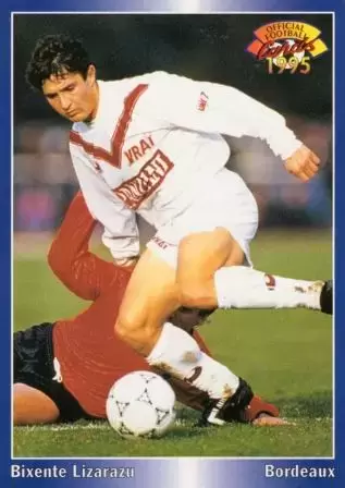 Panini U.N.F.P. Football Cartes 1994-1995 - Bixente Lizarazu