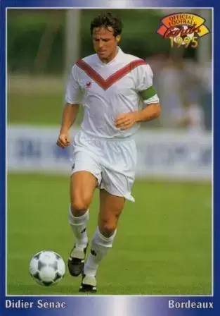 Panini U.N.F.P. Football Cartes 1994-1995 - Didier Senac