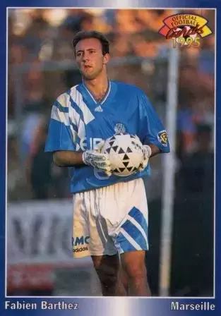 Panini U.N.F.P. Football Cartes 1994-1995 - Fabien Barthez