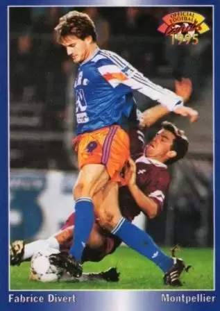 Panini U.N.F.P. Football Cartes 1994-1995 - Fabrice Divert