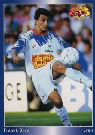 Panini U.N.F.P. Football Cartes 1994-1995 - Franck Gava