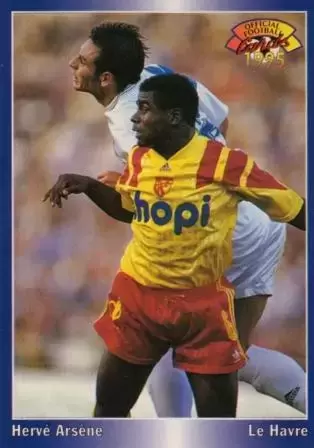 Panini U.N.F.P. Football Cartes 1994-1995 - Herve Arsene