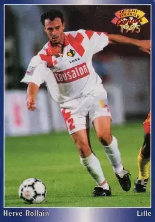 Panini U.N.F.P. Football Cartes 1994-1995 - Herve Rollain