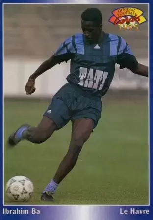 Panini U.N.F.P. Football Cartes 1994-1995 - Ibrahim Ba