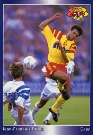 Panini U.N.F.P. Football Cartes 1994-1995 - Jean-Francois Peron