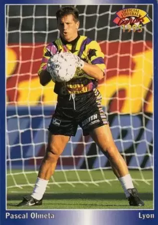 Panini U.N.F.P. Football Cartes 1994-1995 - Pascal Olmeta