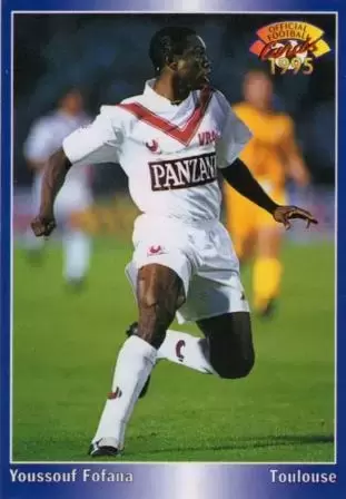 Panini U.N.F.P. Football Cartes 1994-1995 - Youssouf Fofana