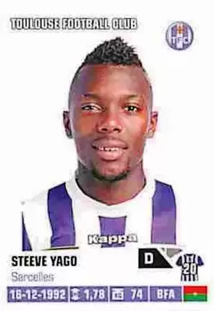 Foot 2013-2014 - Steeve Yago - Toulouse Football Club