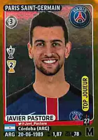 Foot 2015-2016 - Javier Pastore (Top Joueur) - Paris Saint-Germain