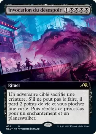 Kamigawa La Dynastie Néon - Invocation du désespoir