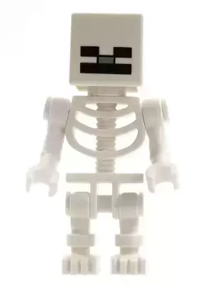Lego Minecraft Figures - Skeleton with Cube Skull