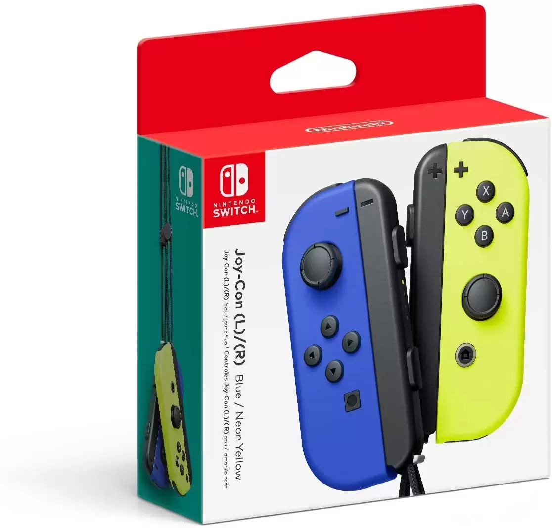 Matériel Nintendo Switch - Joy-con Blue/Yellow