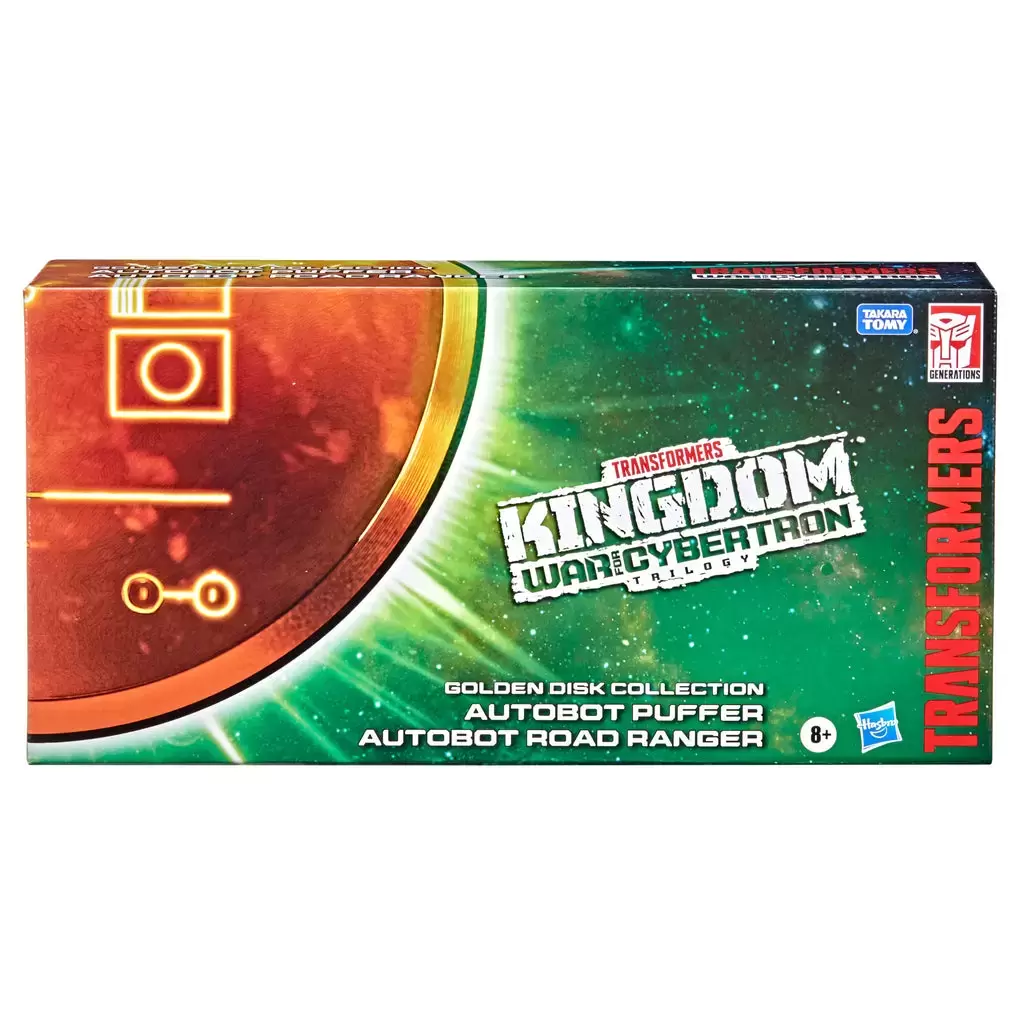 Transformers War for Cybertron Trilogy - Golden Disk Collection - Autobot Puffer & Autobot Road Ranger