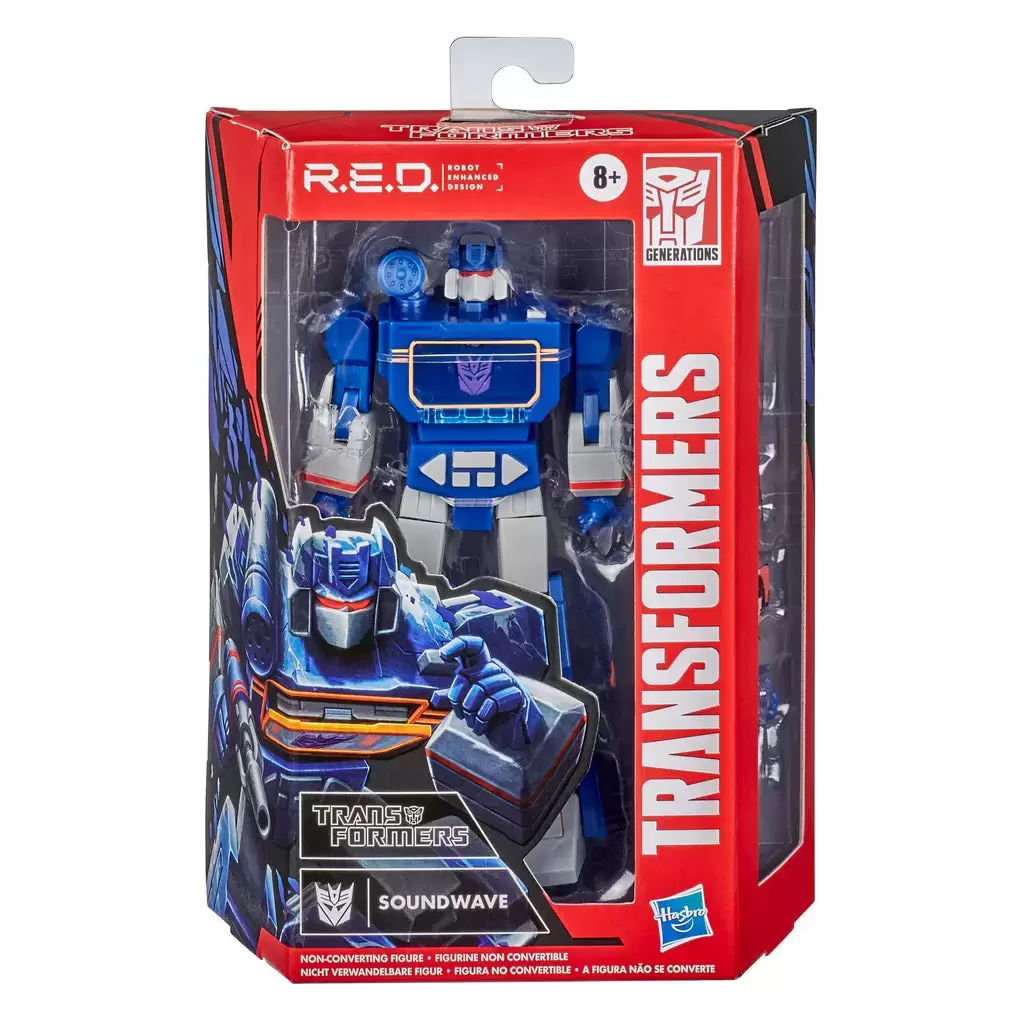 Transformers R.E.D. [Robot Enhanced Design] - Soundwave