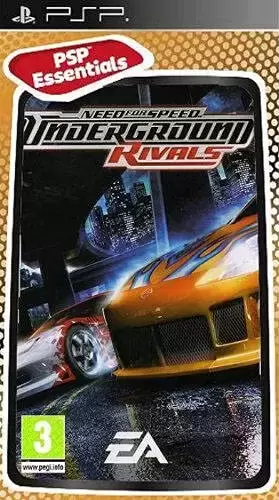 Jeux PSP - Need for speed : underground rivals - collection essentials