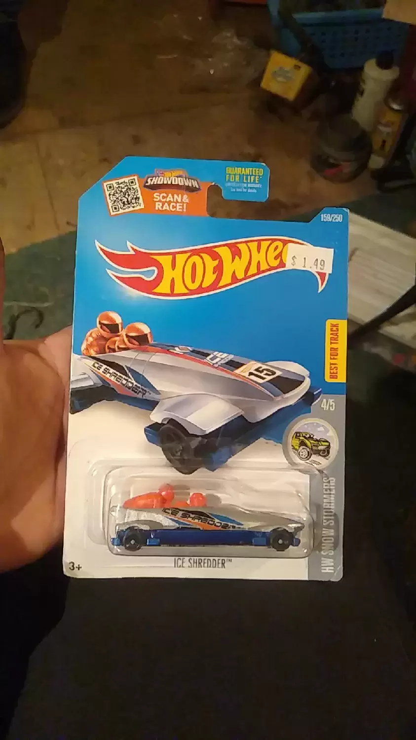 Mainline Hot Wheels - ice shredder. highway snow storms 4/5