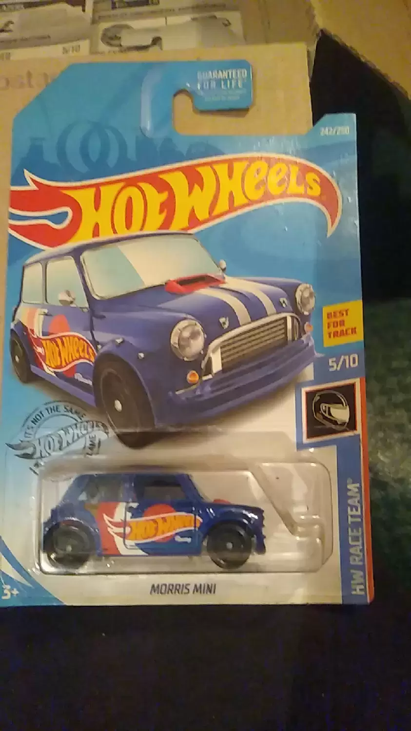 Mainline Hot Wheels - Morris mini (blue). highway racing 5/10