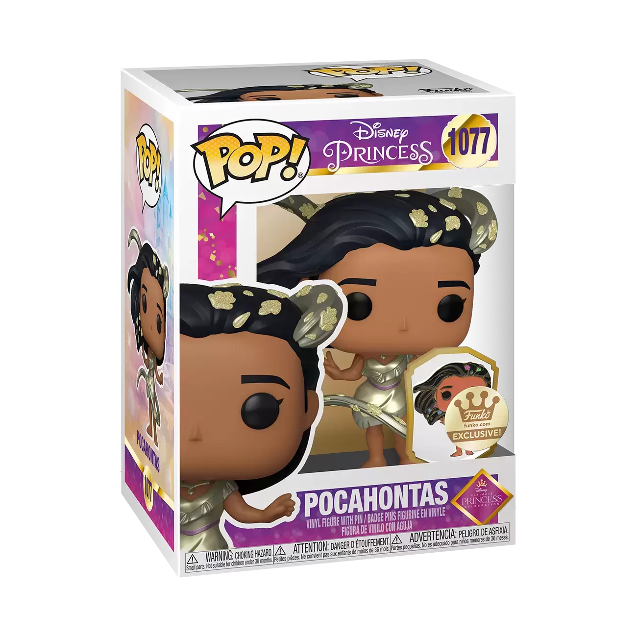 POP! Disney - Ultimate Princess - Pocahontas with Flowers Gold