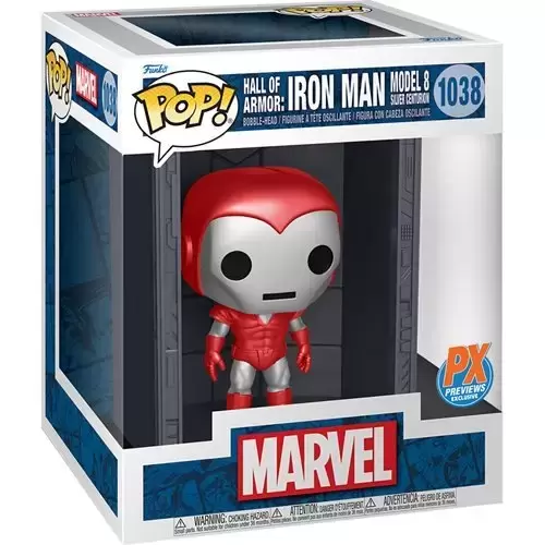 POP! MARVEL - Marvel Hall Of Armor Iron Man - Model 8 Silver Centurion
