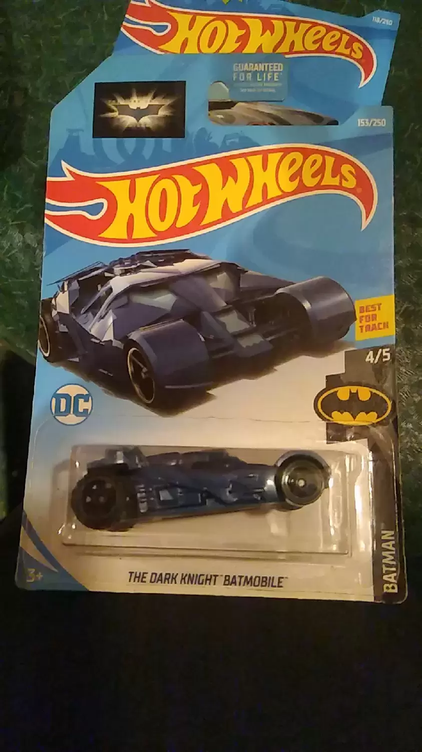 Hot Wheels Classiques - The Dark Knight Batmobile (blue) Batman 4/5