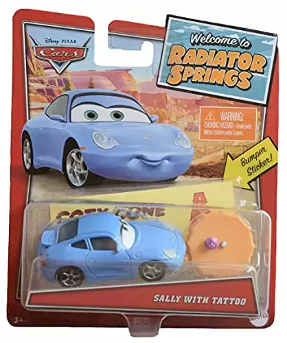 Cars 1 models - Welcome to Radiator Springs - Sally with Tatoo