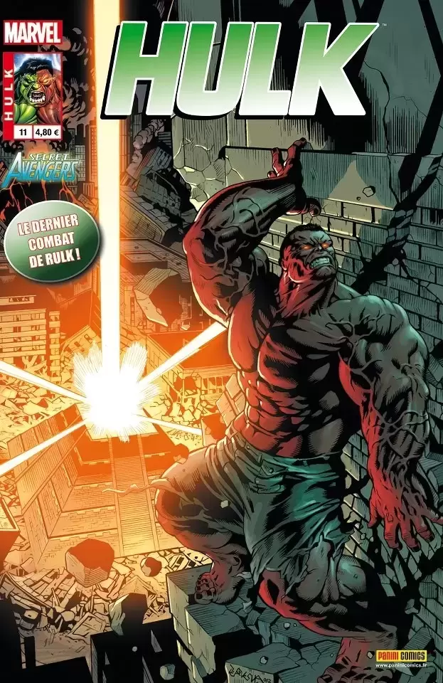 Hulk - 8ème Série Panini Marvel - La Loi maya