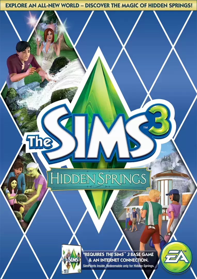 PC Games - Les sims 3 Hidden Springs
