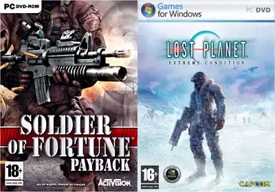 Jeux PC - Lost Planet + Soldier of fortune edition limitée