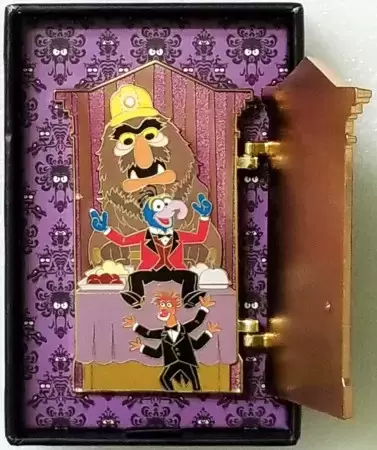 Muppets LE Pins - Muppets Haunted Mansion Door - Sweetums, Gonzo and Pepe