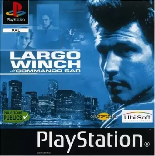 Jeux Playstation PS1 - Largo Winch : Commando Sar