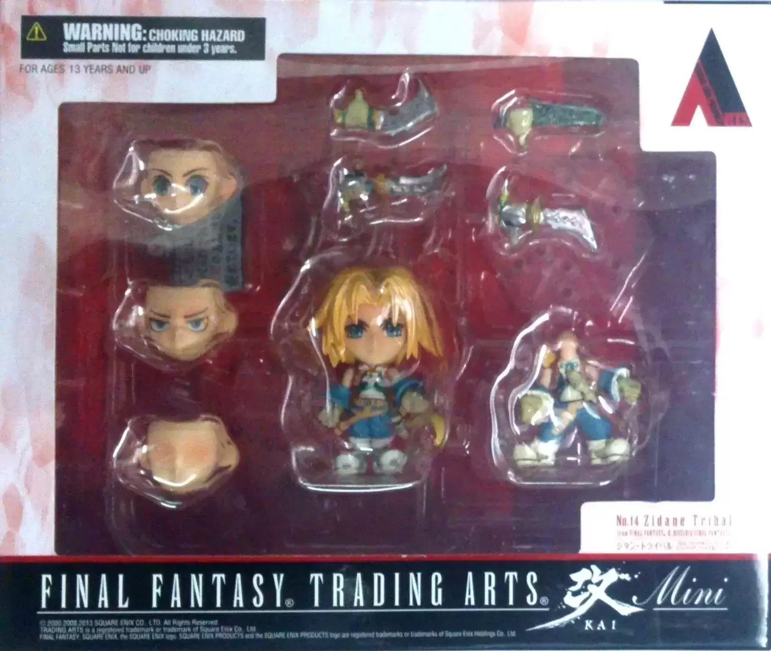 Final Fantasy Trading Arts Mini - Zidane Tribal