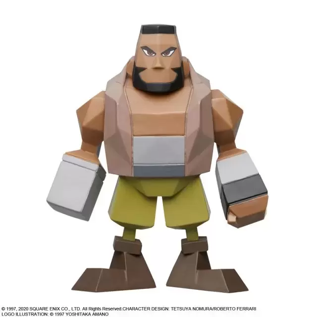 Final Fantasy VII Polygon Figures - Barret