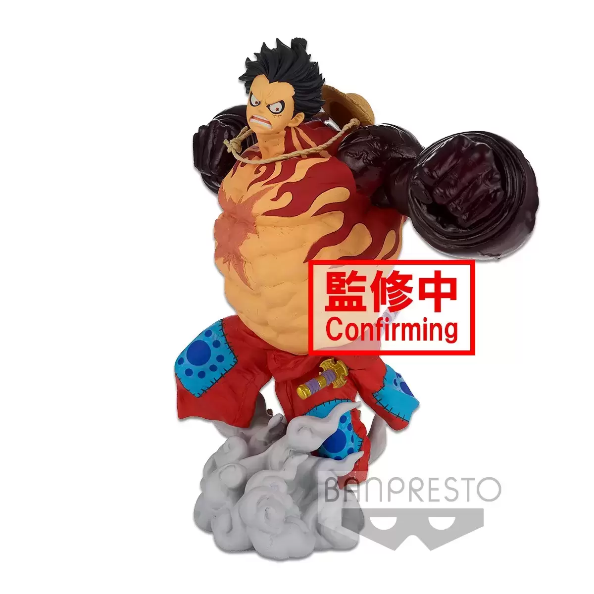 One Piece Banpresto - Monkey D.luffy (The) - Gear 4 - the Original - Super Master Stars Piece