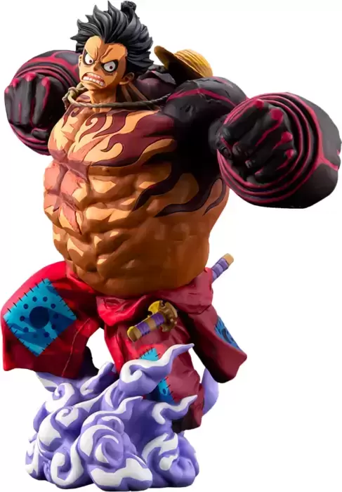 One Piece Banpresto - Monkey D.luffy (The) - Gear 4 - Two DImensions - Super Master Stars Piece