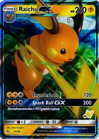 Battle Academy - Pikachu Deck - Raichu GX