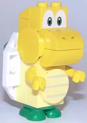 LEGO Super Mario Character Pack - Koopa Troopa - Scanner Code with Yellow Lines