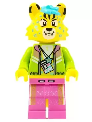 LEGO Vidiyo Minifigures - DJ Cheetah, Vidiyo Bandmates, Series 1 (Minifigure Only without Stand and Accessories)