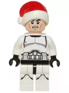 LEGO Star Wars Minifigs - Clone Trooper with Santa Hat