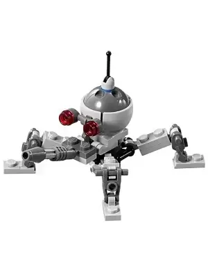 Minifigurines LEGO Star Wars - Dwarf Spider Droid (Dark Bluish Gray Dome)