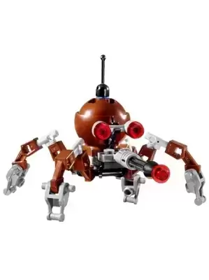 LEGO Star Wars Minifigs - Dwarf Spider Droid (Reddish Brown Dome)