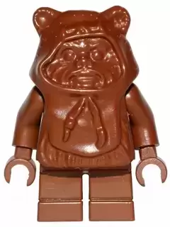 Minifigurines LEGO Star Wars - Ewok, Brown Hood (Wicket)