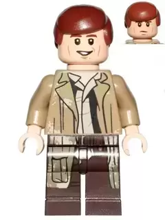 Minifigurines LEGO Star Wars - Han Solo (Endor Outfit)
