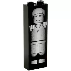 Minifigurines LEGO Star Wars - Han Solo in Carbonite (Brick 1 x 2 x 5)