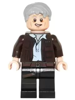 Minifigurines LEGO Star Wars - Han Solo, Old (Lopsided Grin)