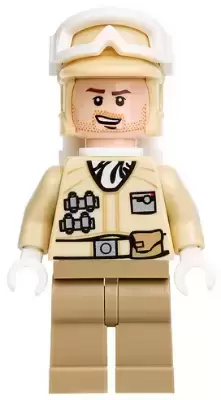 Minifigurines LEGO Star Wars - Hoth Rebel Trooper Tan Uniform (Stubble)