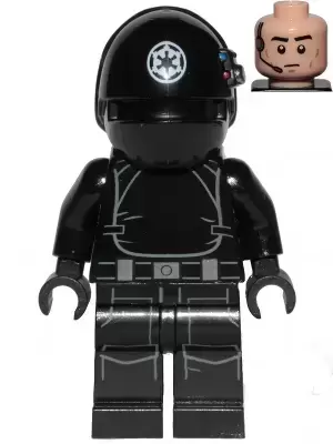 Minifigurines LEGO Star Wars - Imperial Gunner (Closed Mouth, White Imperial Logo)