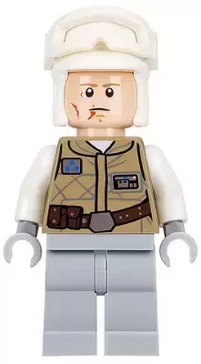 Minifigurines LEGO Star Wars - Luke Skywalker (Hoth, Face with Scars)