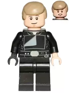 Minifigurines LEGO Star Wars - Luke Skywalker (Jedi Master, Endor, Dark Tan Hair, Smile / Open Mouth)