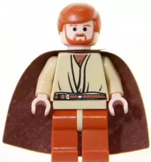 Minifigurines LEGO Star Wars - Obi-Wan Kenobi (Dark Orange Legs)