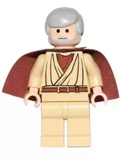 LEGO Star Wars Minifigs - Obi-Wan Kenobi (Old) - Short Cape (Watch 9002939)